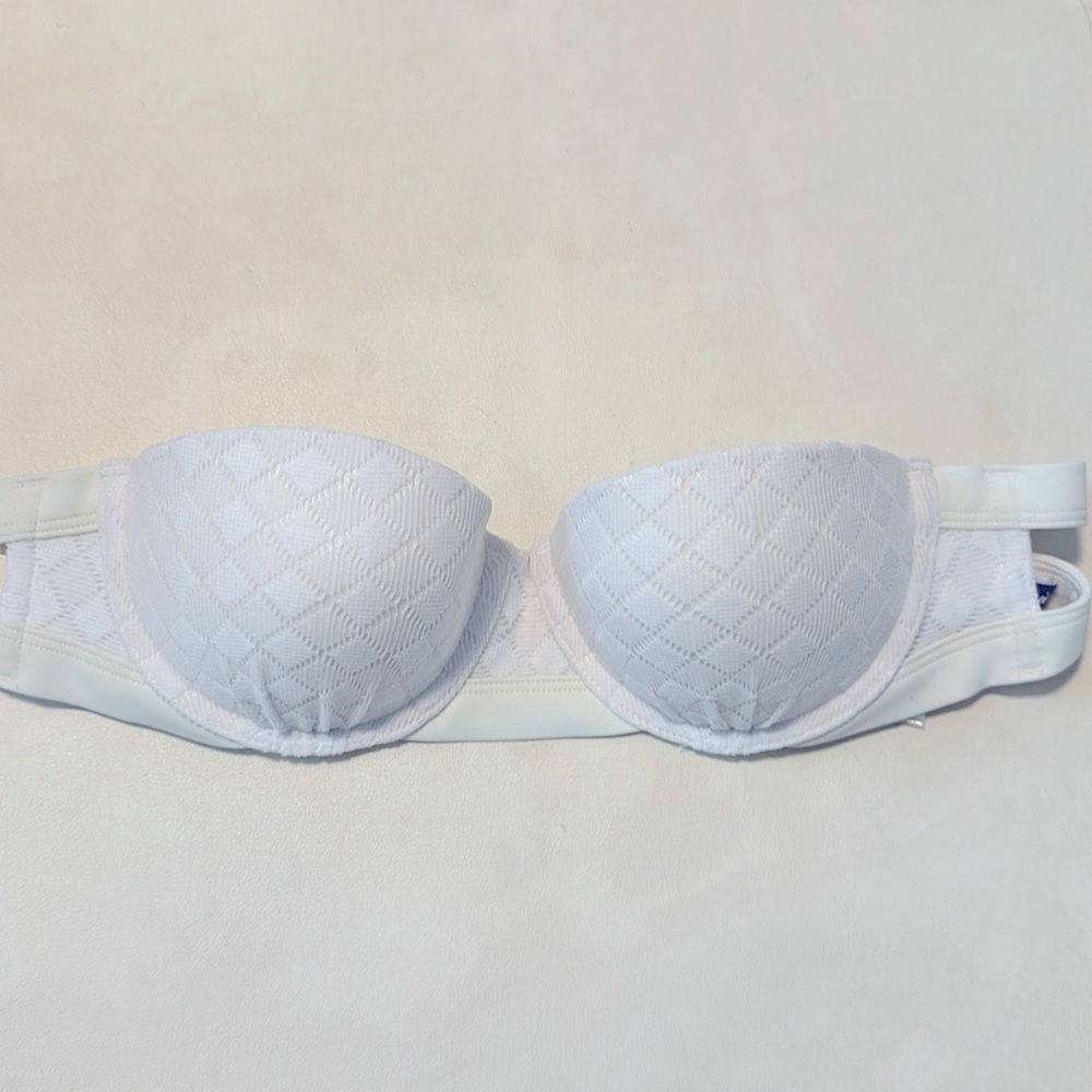 Aerie white bikini top